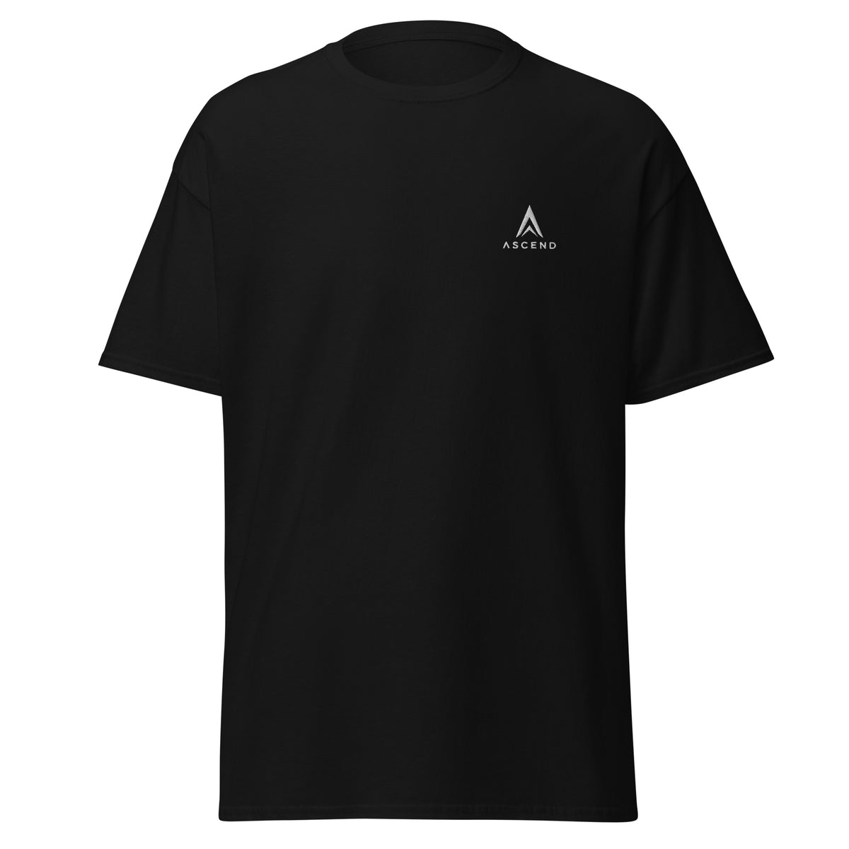 camiseta ascend legacy don't bother me, i'm focused negra frontal.