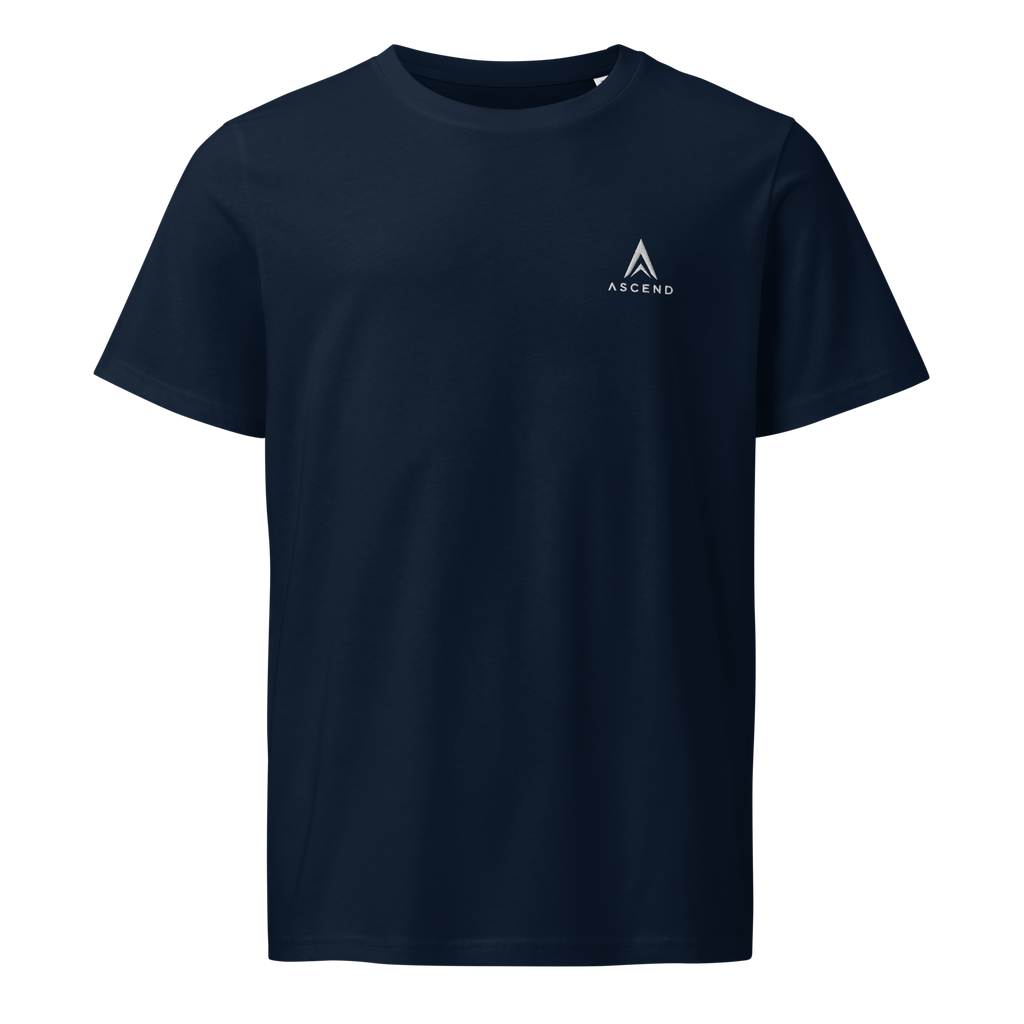 Camiseta basica ascend legacy color azul.