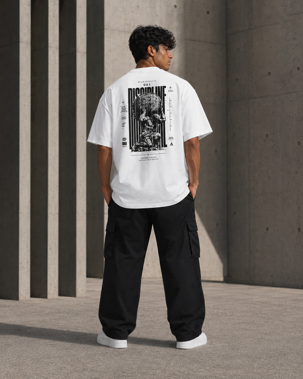 Camiseta boxy hombre ascend legacy manifesto 001.