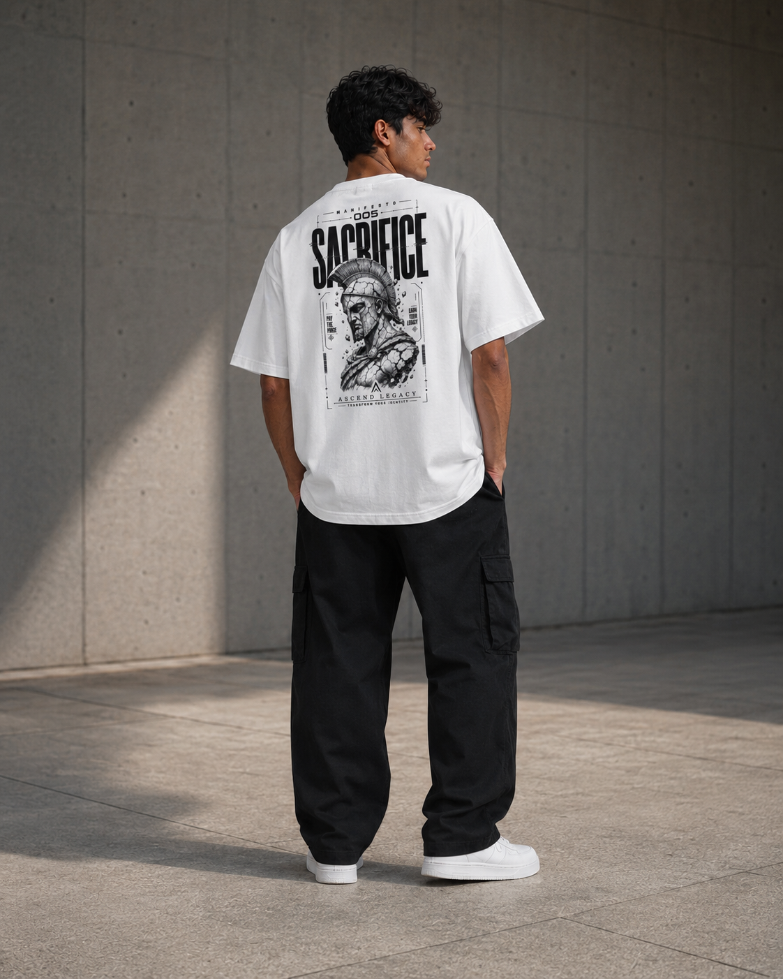 Camiseta boxy hombre ascend legacy manifesto 005.