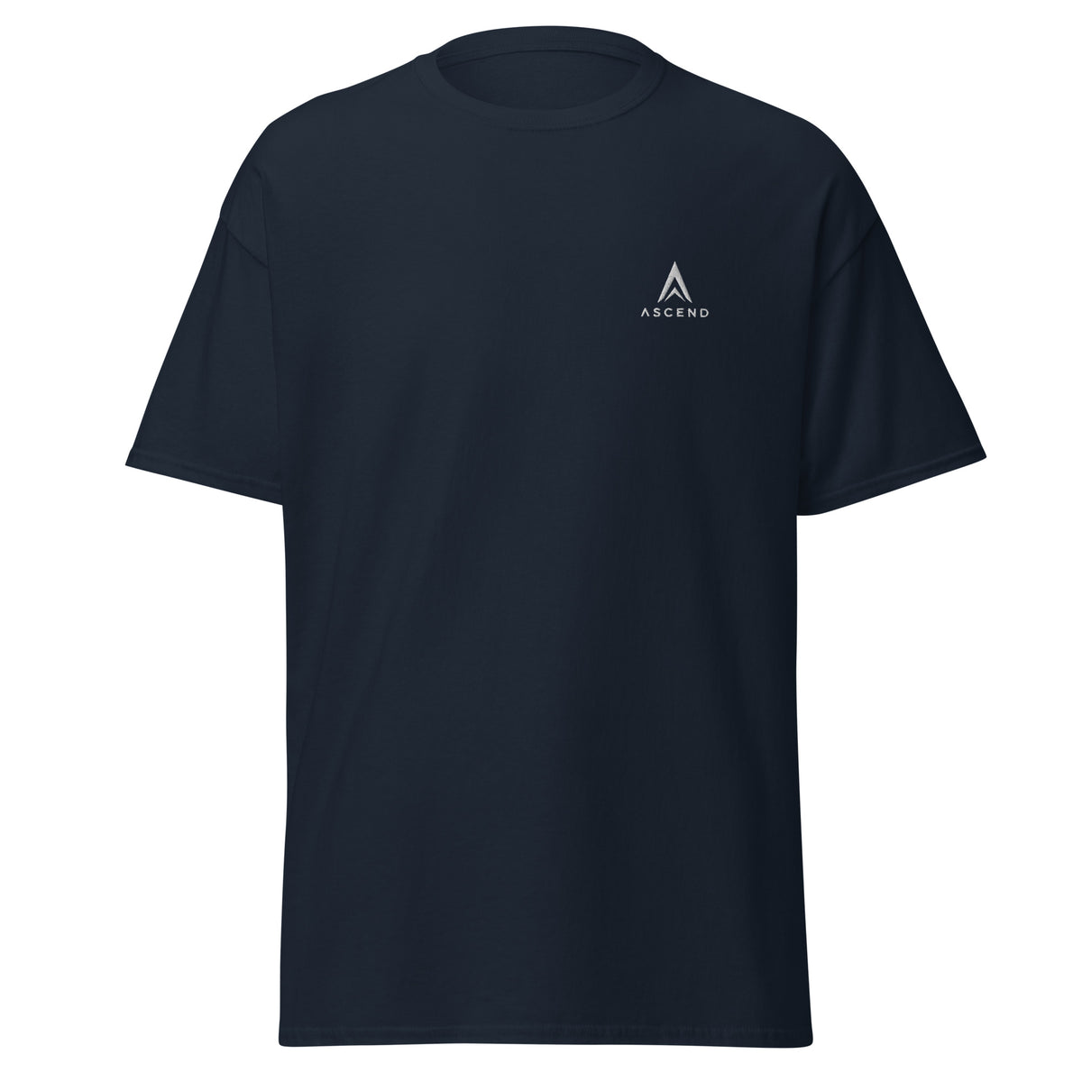 camiseta ascend legacy don't bother me, i'm focused azul frontal.