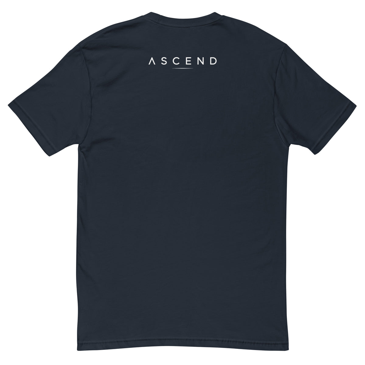 Camiseta ascend legacy short sleeve ajustada hombre, color azul.