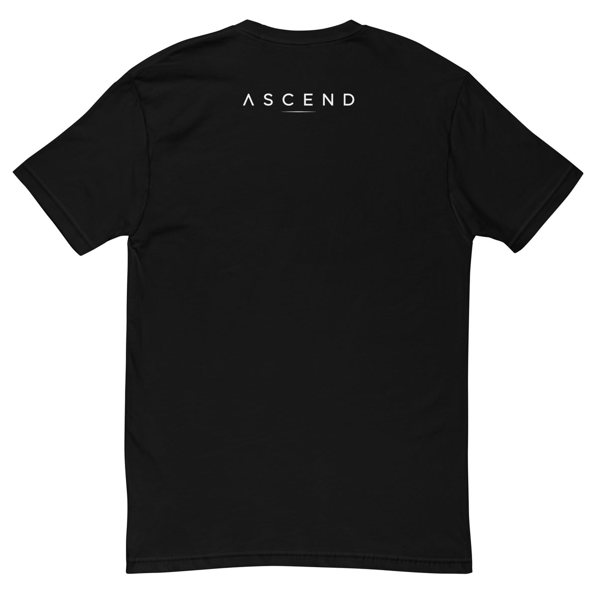 Camiseta ascend legacy short sleeve ajustada hombre, color negro.