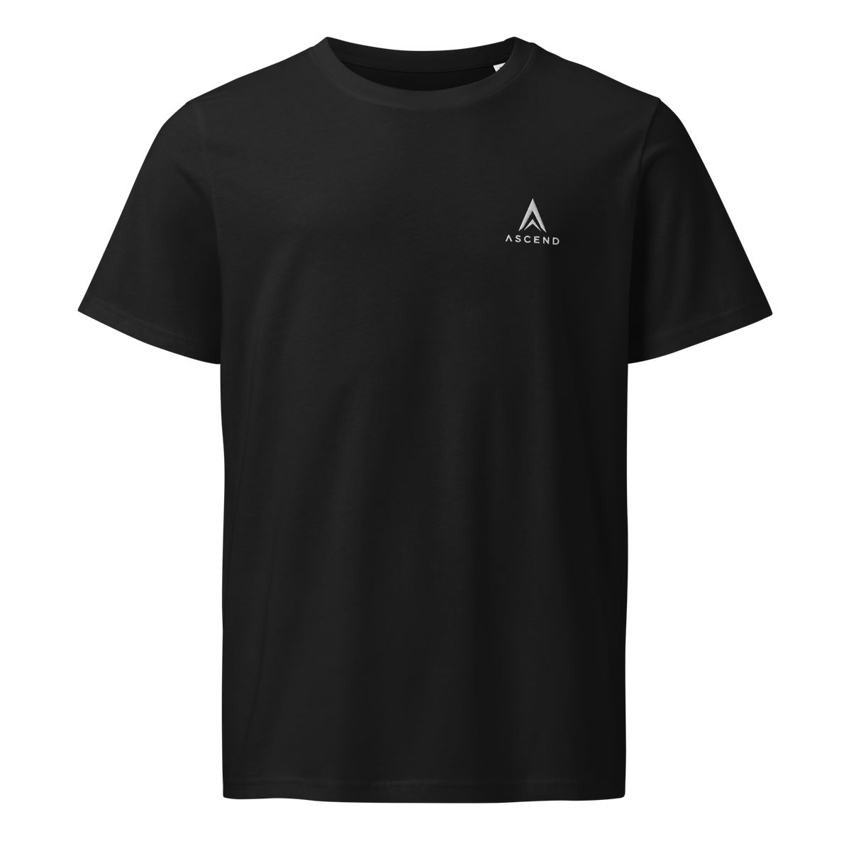 Camiseta basica ascend legacy color negro.