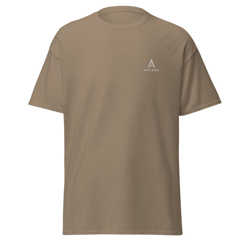 camiseta ascend legacy don't bother me, i'm focused beige, frontal.