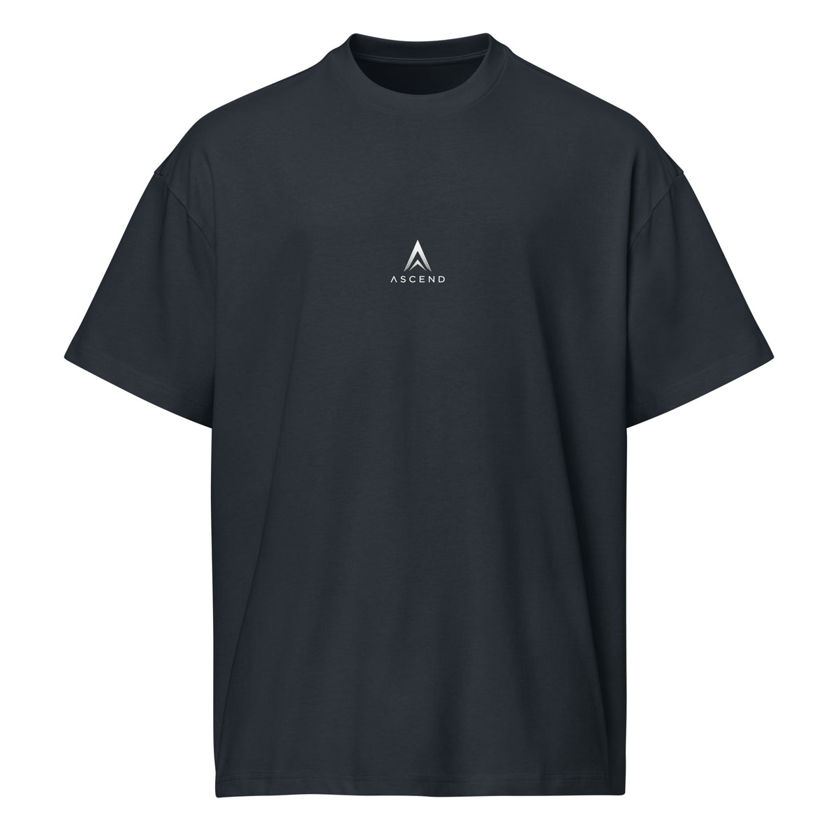 Camiseta ascend legacy 911 diseño frontal en azul.